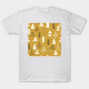 Christmas trees in the forest T-Shirt